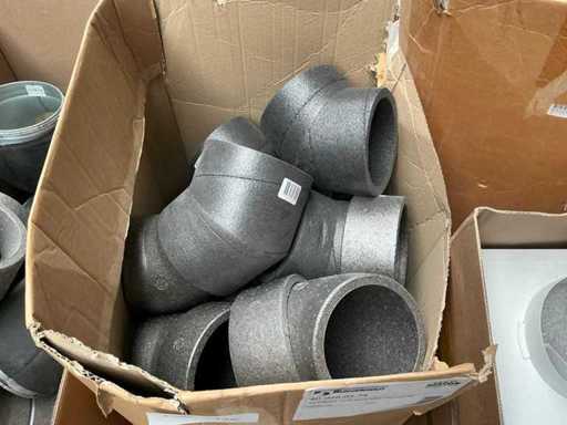Ubbink Aerfoam WTW bend insulated