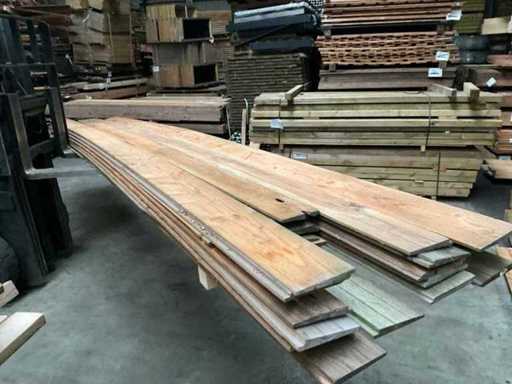 Rabait suédois en épicéa - 400-500x20x1,1-2,5 cm (20x)