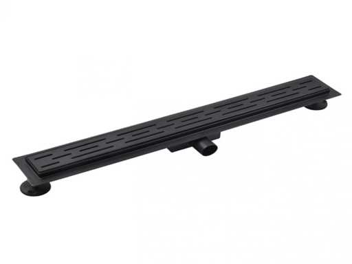 Elberti – Duschabfluss – Mattschwarz 80 cm