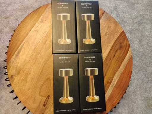 Lampă de masă reîncărcabilă cu ecran tactil (4x)