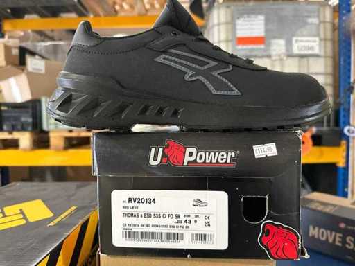 Red Long Live Low Pair of Work Boots