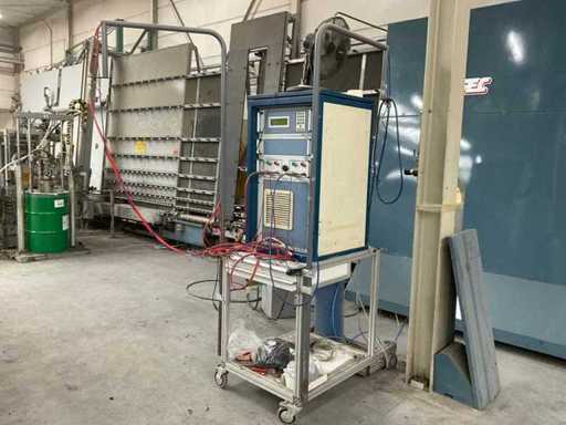 D.G.T. GST 897 Uzină de umplere cu gaz pentru sticlă izolantă