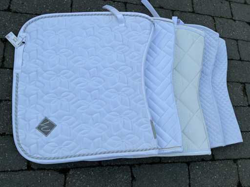 Saddle pad dressage horses (5x)