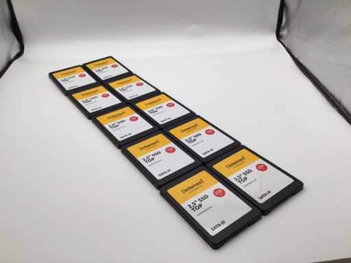Intenso 256GB SATA SSD Internal Hard Drive (10x)