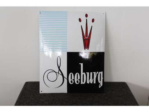 Seeburg - Enseigne émaillée