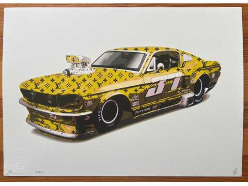 DEATH NYC: Vuitton Mustang Car