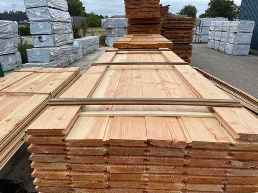 Douglas Rebate/Rabate pentru lemn 3000x190x18mm (124x)