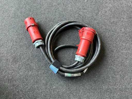 32A Verlengkabel 400 volt 5 meter (3x)