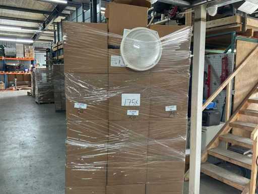 Rubino Außenlampe weiß (50x)