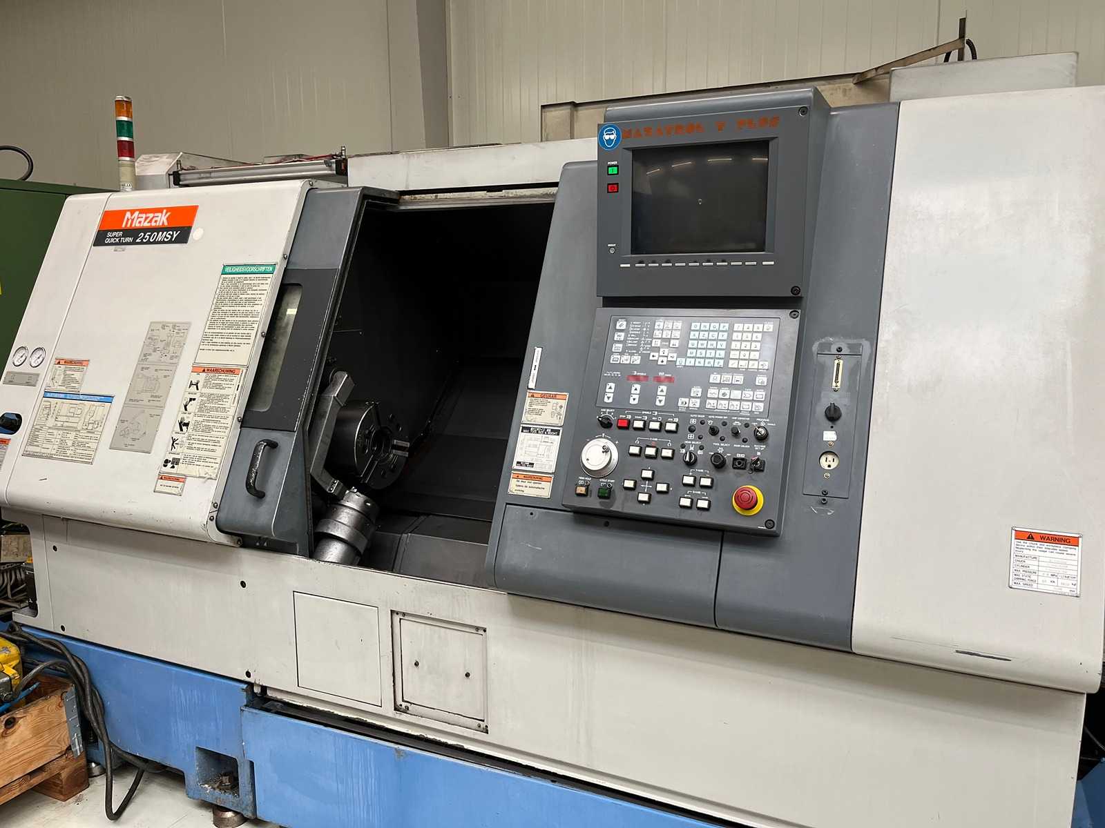 MAZAK – SQT250MSY – CNC lathe