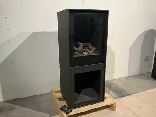 Bellfires Box gas 45 Atmosphere fireplace