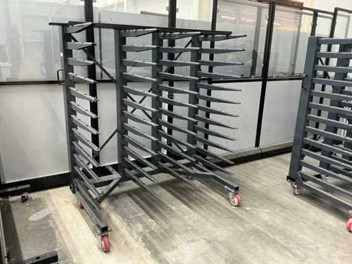 Romias Mobile Steel Cantilever Rack