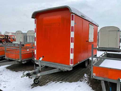 Remorque DBM Schaft de construction temporaire Henra De Boer 2016