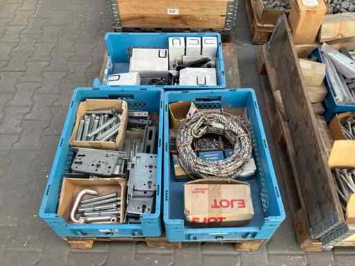 Befestigungselemente, Scharniere und Schlösser