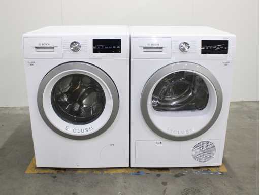 Serie Bosch|6 SportsEdition Lavatrice AquaStop EcoSilenceDrive & Serie Bosch|6 Asciugatrice