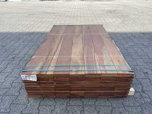 Guyana Ipé Planks Planed 1550-1850x140x21mm (70x)