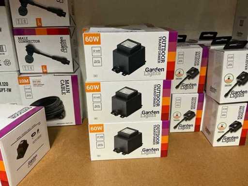 Transformateur extérieur Garden Lights pour éclairage extérieur (6x)