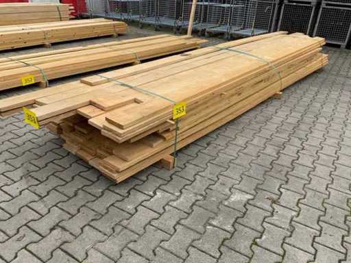Amestec de scânduri de molid 4260-4880x155x25mm (84x)