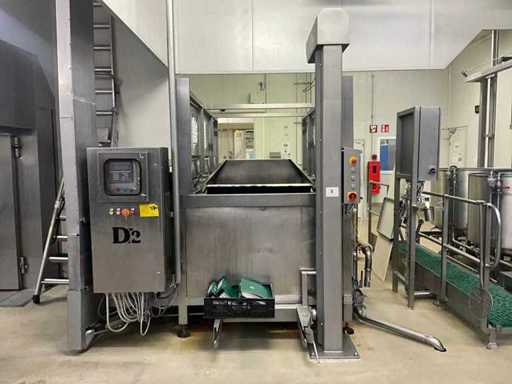 2022 Vortex D2 Industrial Stainless Steel Drum Washing Line