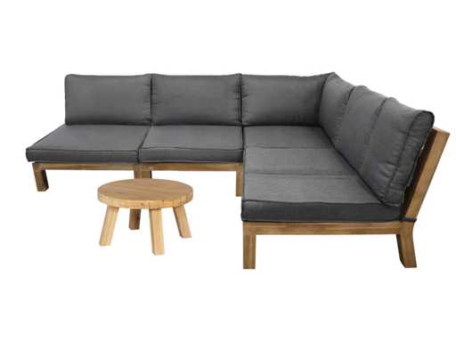Akazienholz – Kent – Lounge-Set (250x170cm)