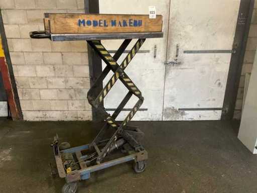 Ciseaux doubles de plateforme de levage