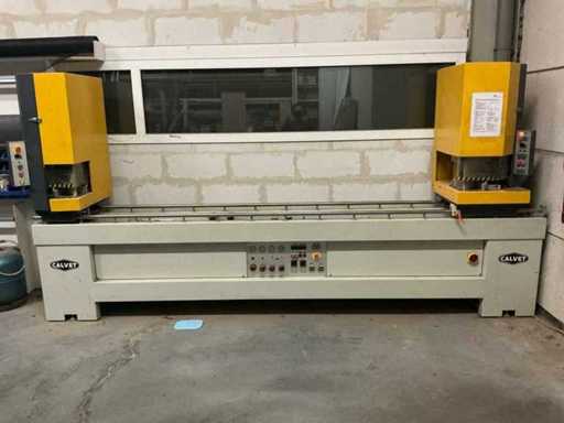 1994 Calvet Someco 520 lv Plastic welding installation 2 heads