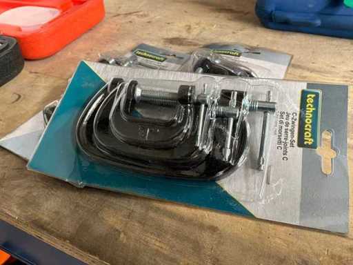 Set de cleme C Technocraft 25/50/75 mm (3x)