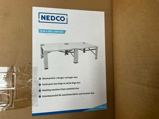 Nedco Rehausseur double laveuse/sécheuse (3x)