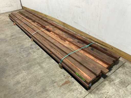 Hardwood beam - 450x9x4.5 cm (22x)
