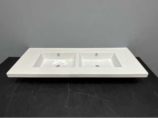 Tecla - MAR05011-0 - Lavabo in porcellana 140 cm