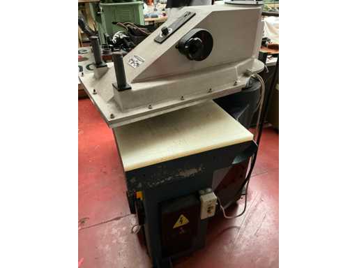 1990 Van Oversteeg SE25 Punzone a braccio girevole in pelle (macchina da taglio)