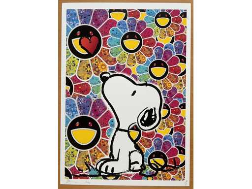 MORTE NYC: Murakami Snoopy Cuore d'Amore