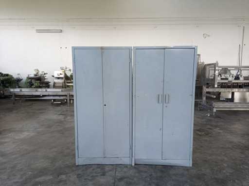 Casiers métalliques (x8)