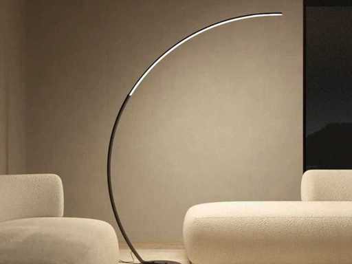 Lampadaire Bo Led noir