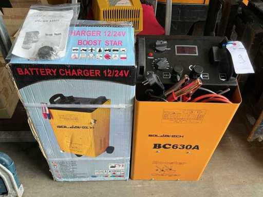 Soldatech BC 630A Mobile Battery Charger Booster 12/24 V