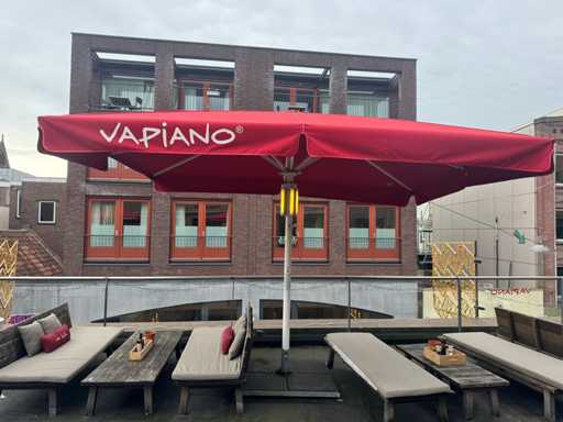 Uhlmann - Parasol met verlichting (4x3 meter)