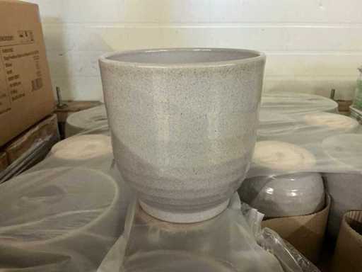 Partij Potten Grey Stone 289 H19xØ19cm (120x)