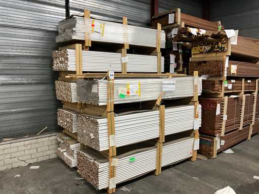 Koraliki do szkliwienia z twardego drewna wręcz