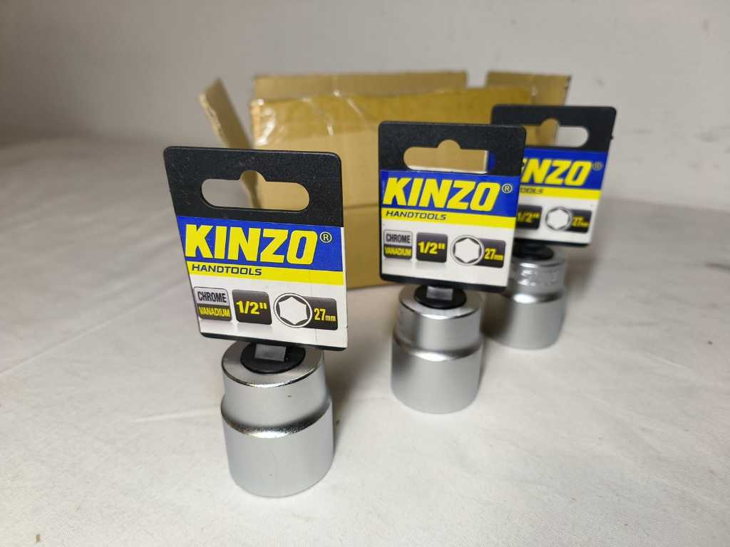 Kinzo Steckschlüssel 27mm 1/2" (120x)