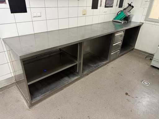 Stół roboczy ze stali nierdzewnej