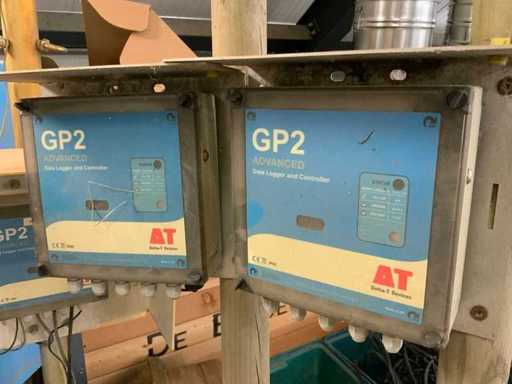 AT Delta Devices GP1 & GP 2 Weather station set (2x)