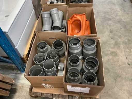 Lot de piese din PVC/țiglă de acoperiș