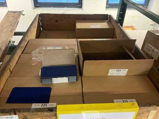Lots of solar cells in pallets
