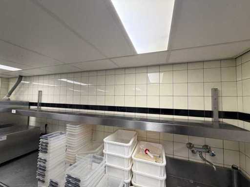 Étagère murale en acier inoxydable