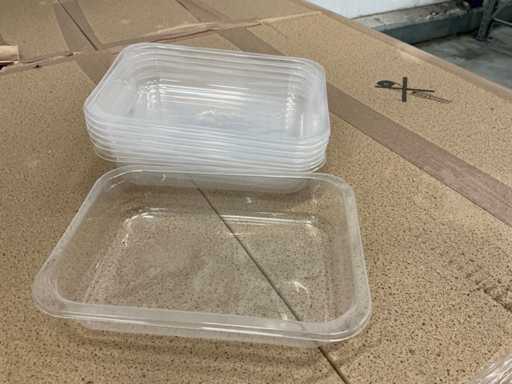 Lotto di ciotole trasparenti