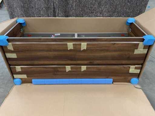 Sanijura - Lumen 140cm - Armadio lavabo