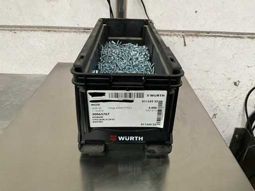 Würth 8,80 kg Vite 4,2 x 22 in contenitore impilabile