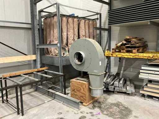 1989 Holtrop and Jansen ETS350 Filter extraction system