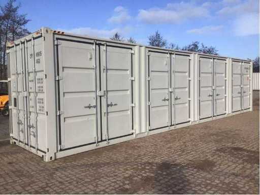 LYPU - 40 ft HQ high cube - Storage container with 4 side doors