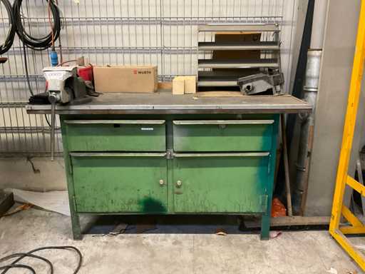 Werkbanken met inhoud